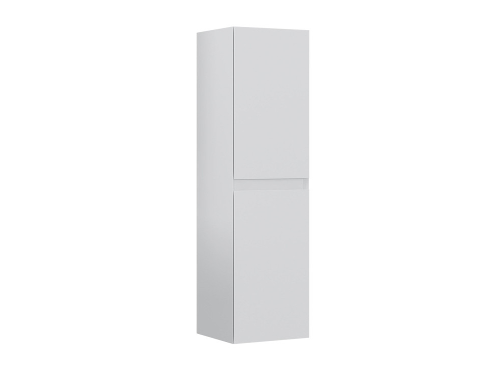 Armoire de Salle de Bain "Nest 40 v2" - 40 x 32 x 138 cm - Matte White