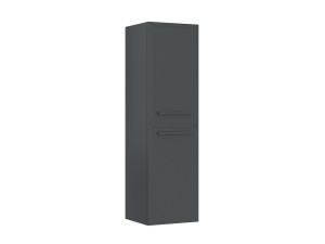 Armoire de Salle de Bain "Nuvola 40 v3" - 40 x 32 x 138 cm - Anthracite