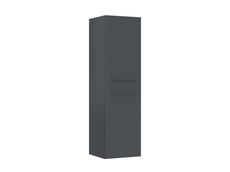 Armoire de Salle de Bain "Nuvola 40 v3" - 40 x 32 x 138 cm - Anthracite