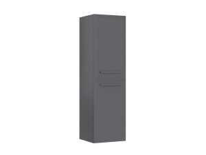 Armoire de Salle de Bain "Nuvola 40 v3" - 40 x 32 x 138 cm - Grey