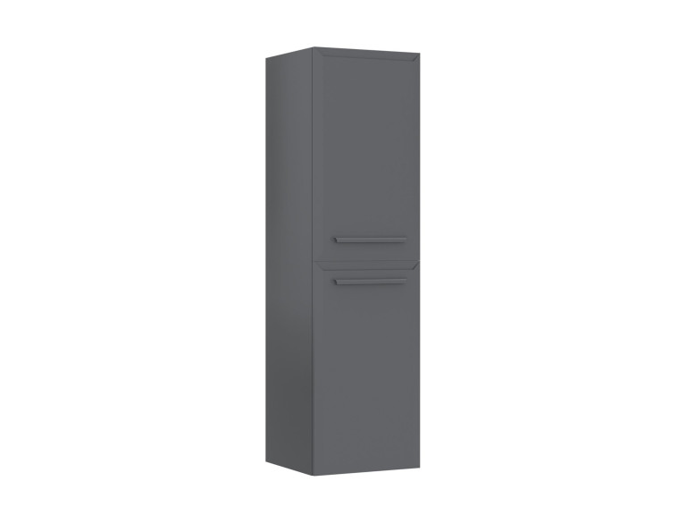 Armoire de Salle de Bain "Nuvola 40 v3" - 40 x 32 x 138 cm - Grey