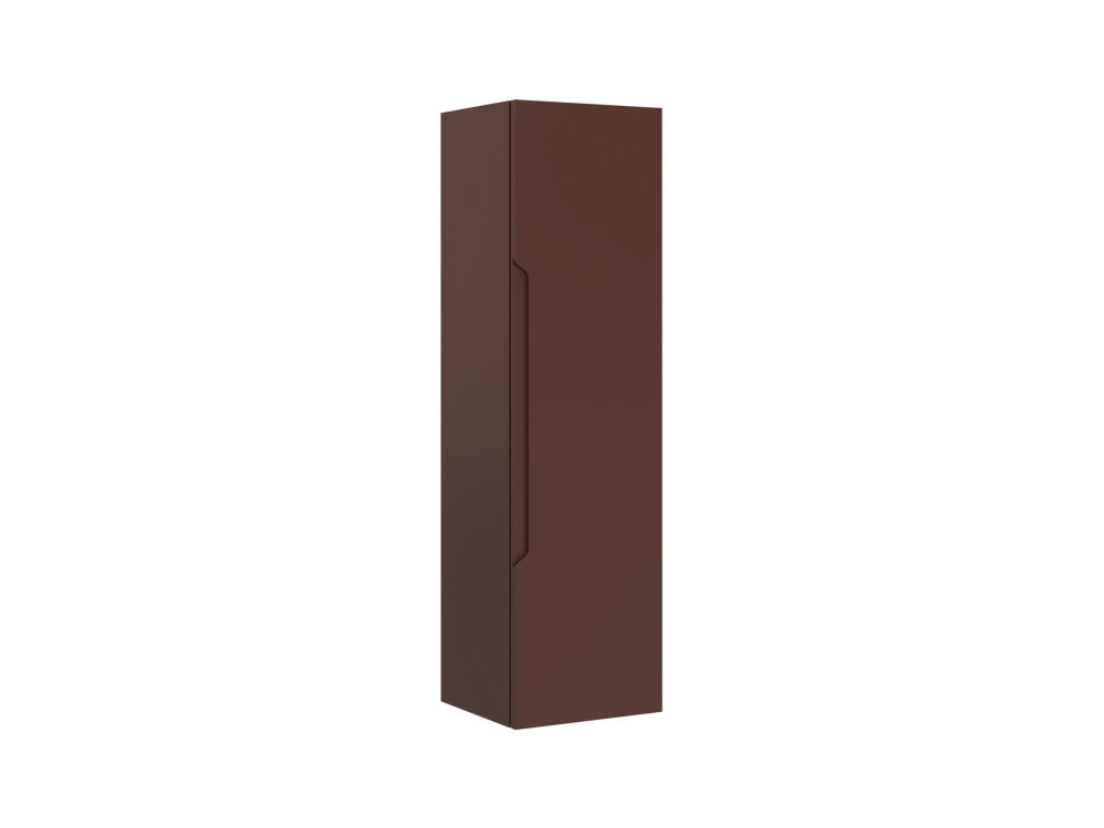 Armoire de Salle de Bain "Messina 40" - 40 x 32 x 138 cm - Matte Red