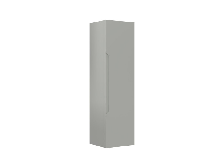 Armoire de Salle de Bain "Messina 40" - 40 x 32 x 138 cm - Matte Cashmere