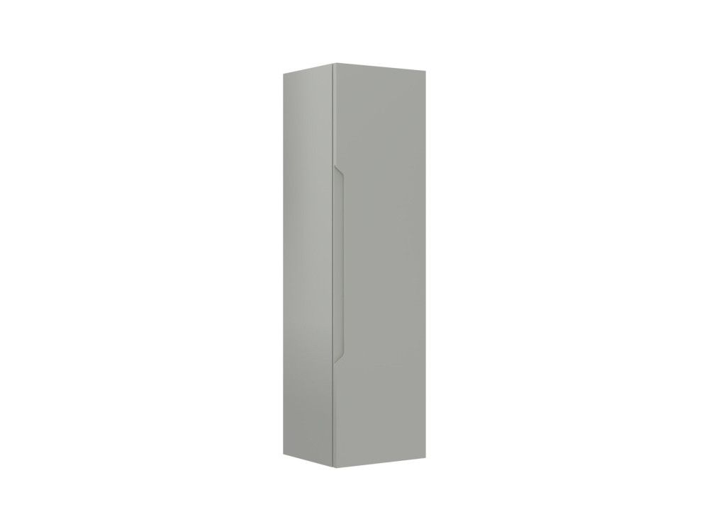 Armoire de Salle de Bain "Messina 40" - 40 x 32 x 138 cm - Matte Cashmere