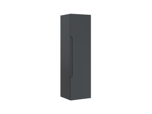 Armoire de Salle de Bain "Messina 40" - 40 x 32 x 138 cm - Matte Anthracite
