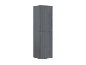 Armoire de Salle de Bain "Moonlight 40" - 40 x 27 x 138 cm - Matte Grey