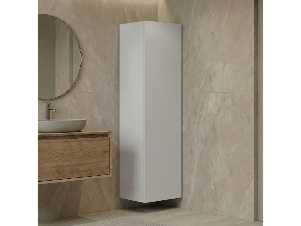 Armoire de Salle de Bain "Ferla 30" - 30 x 25 x 100 cm - Matte Cashmere