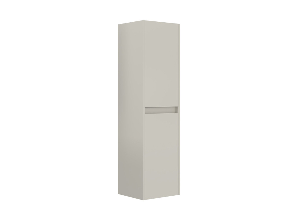 Armoire de Salle de Bain "Arno 40" - 40 x 27 x 138 cm - Cashmere