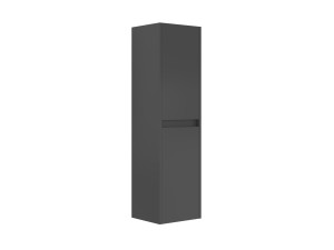 Armoire de Salle de Bain "Arno 40" - 40 x 27 x 138 cm - Anthracite