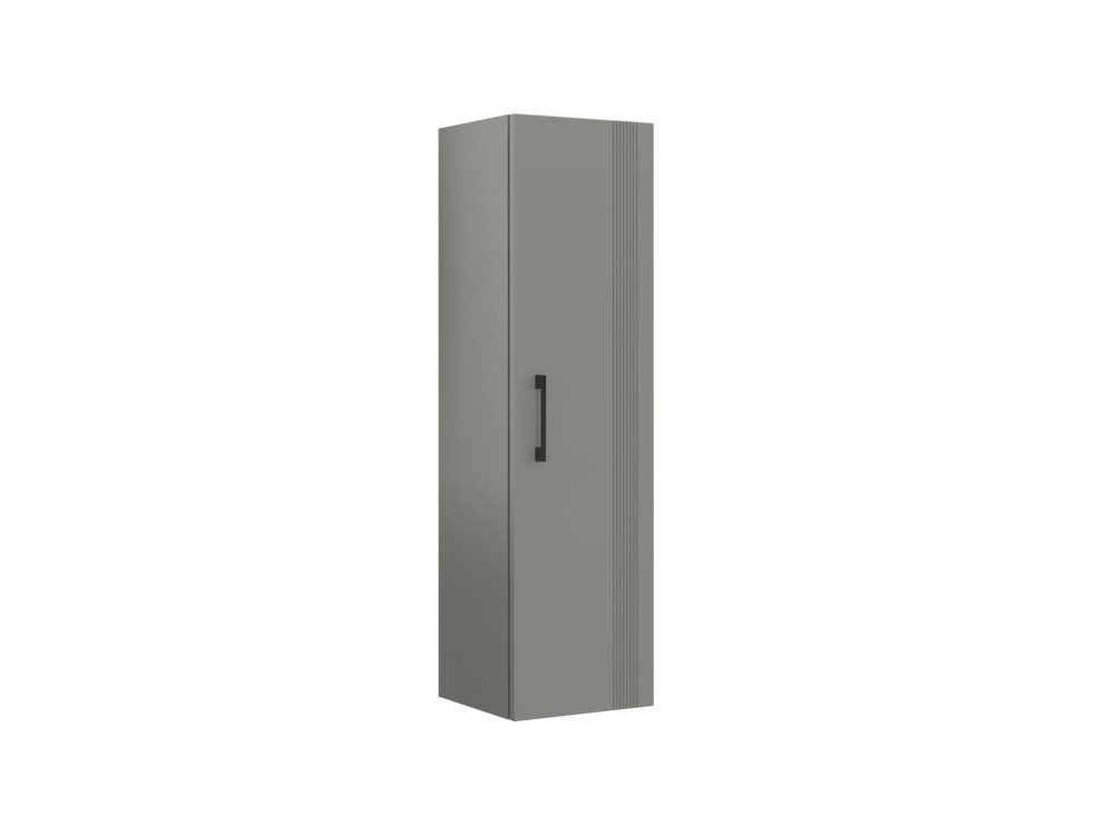 Armoire de Salle de Bain "Bari 40" - 40 x 32 x 138 cm - Matte Cashmere
