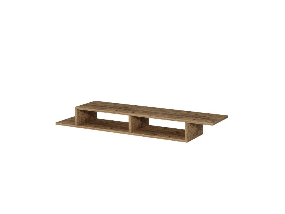 Meuble TV en bois "Muson" - 120 x 29 x 18 cm - Pin Atlantique