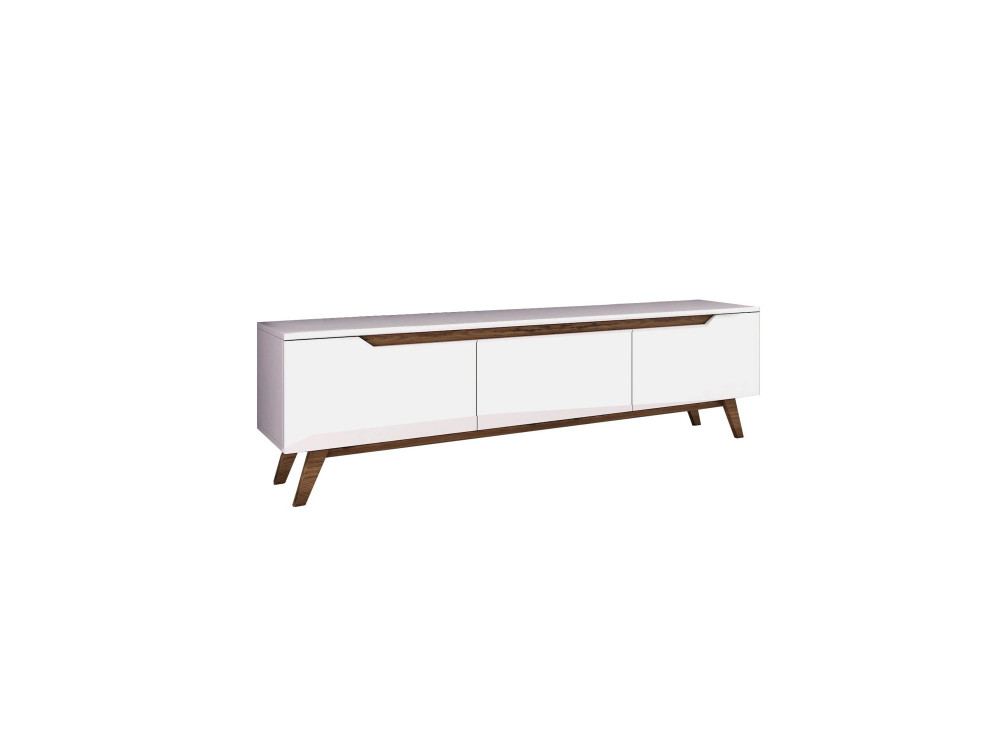 Meuble TV en bois "Digi" - 180 x 35 x 48 cm - Marron