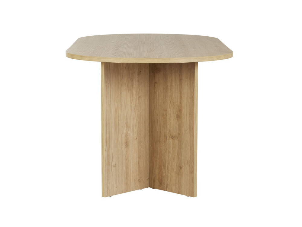 Table à manger en bois "Sablin" 180 x 90 x 75 cm - Chêne de Cadix