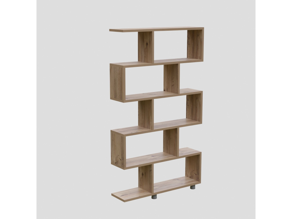 Bibliothèque en bois "Elif" - 90 x 20 x 156 cm - Pin