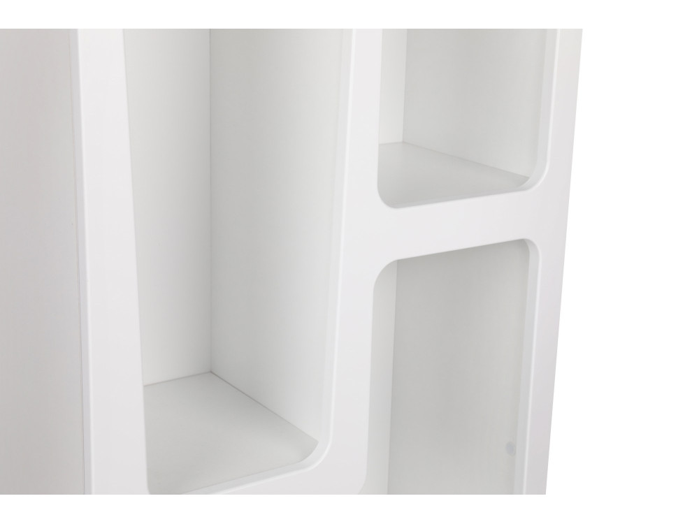 Bibliothèque en bois "Venüs" 60 x 32 x 150 cm - Blanc