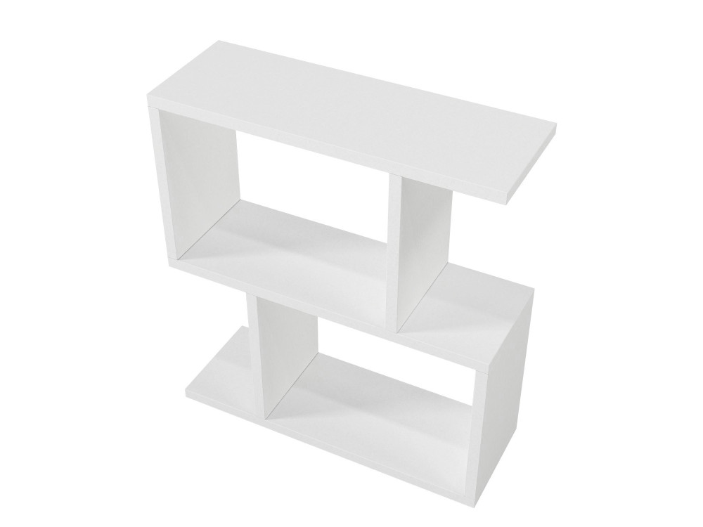 Table d'appoint en bois "Karinus" - 50 x 17 x 55 cm - Blanc