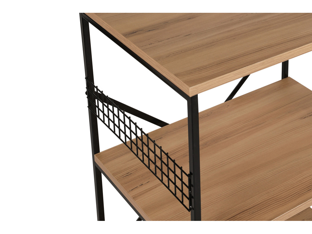 Meuble multi-usages en bois "Anemon" - 60 x 45 x 124 cm - Marron
