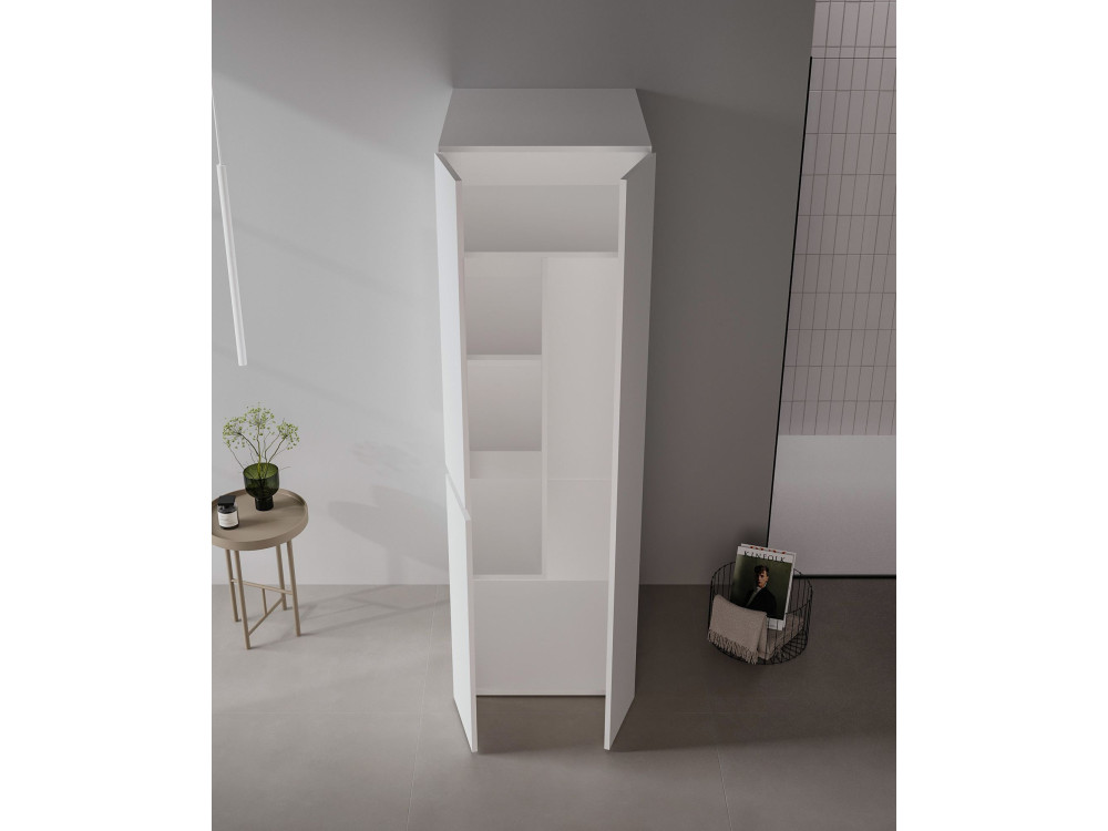 Armoire de Salle de Bain "Solis 60" -  cm - Matte White
