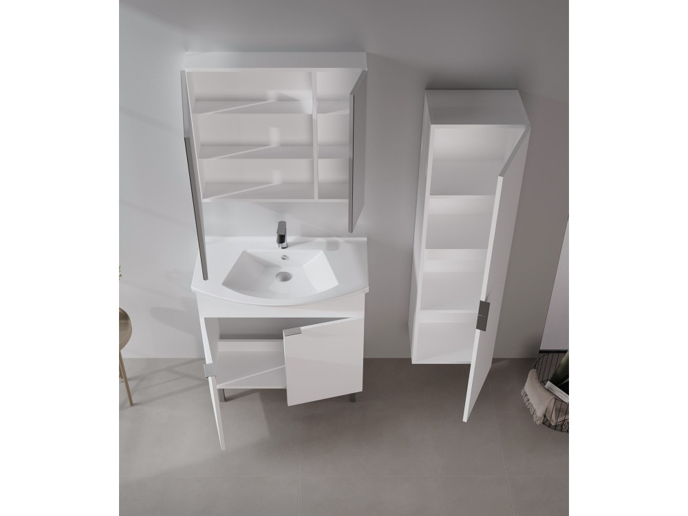 Meuble Vasque "Purus 80" - 80 x 50 x 83 cm - White