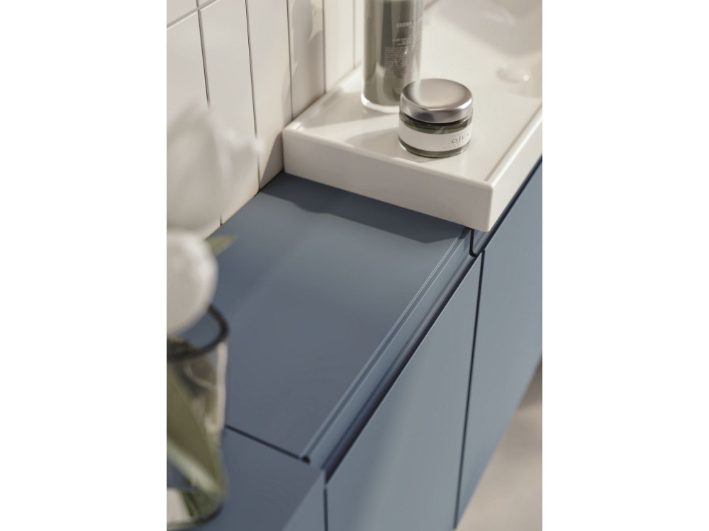 Meuble Vasque "Ferla 110" - 110 x 22 x 45 cm - Petrol Blue