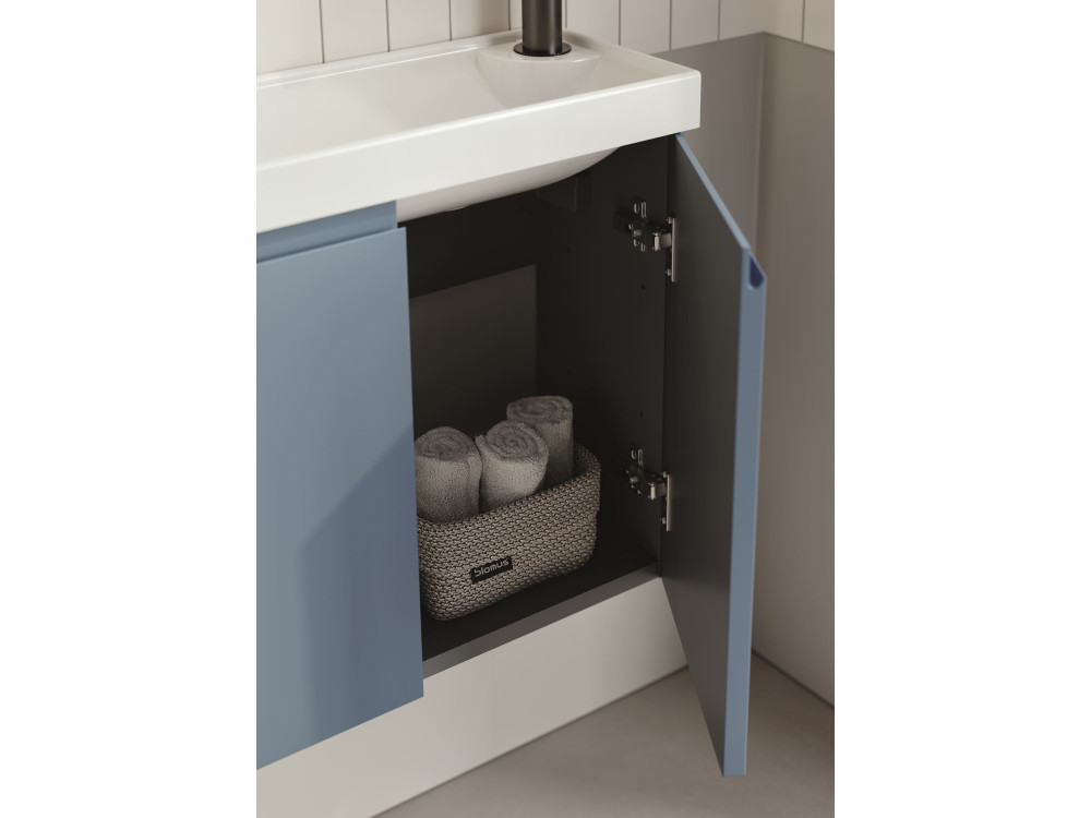Meuble Vasque "Ferla 110" - 110 x 22 x 45 cm - Petrol Blue