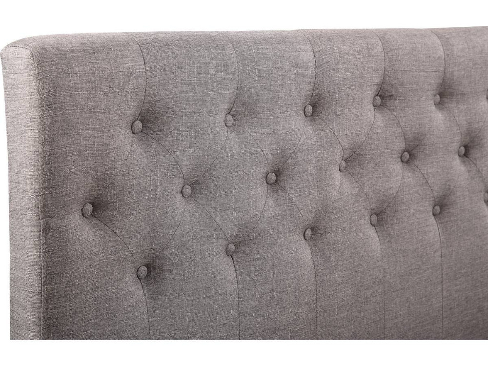 Lit "Emmy" - 160 x 200 cm - Taupe