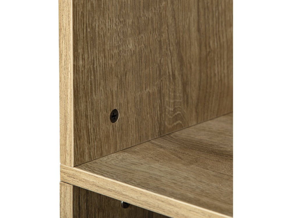 Armoire avec 4 tiroirs et 1 penderie "Opéra" - 80 x 45 x 180 cm - Beige