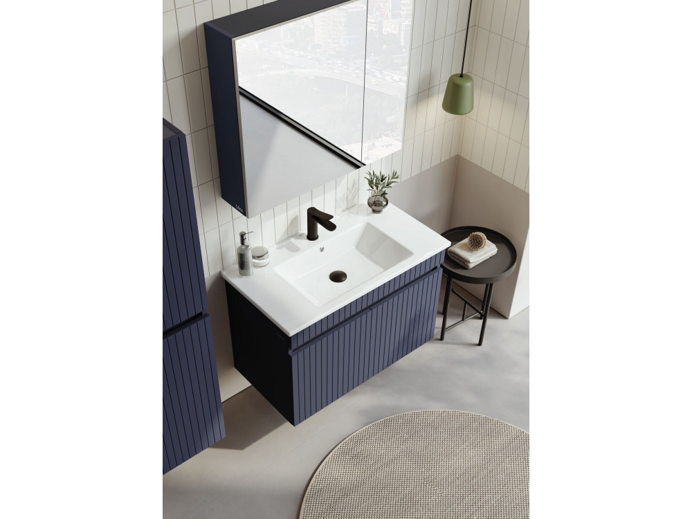 Meuble Vasque "Tivoli 85" - 85 x 45 x 57 cm - Matte Navy Blue