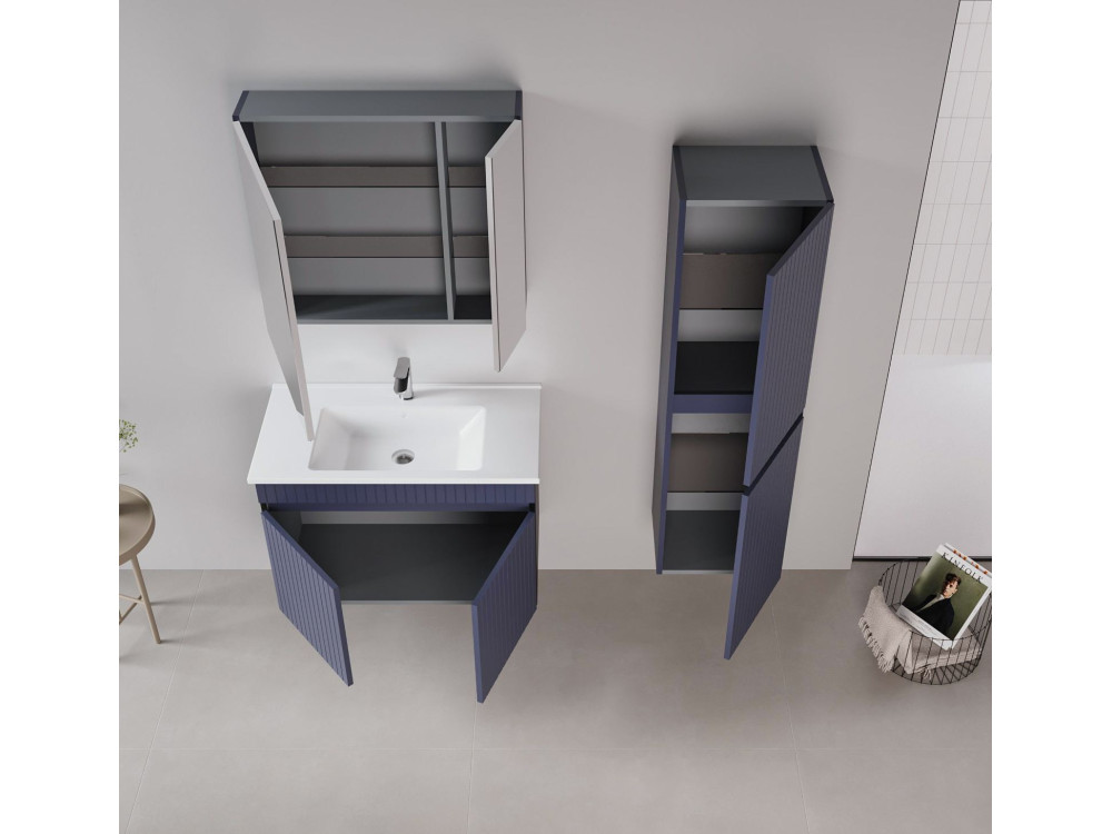 Meuble Vasque "Tivoli 85" - 85 x 45 x 57 cm - Matte Navy Blue