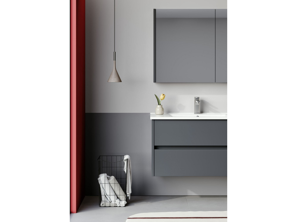 Meuble Vasque "Arno 85" - 85 x 45 x 52 cm - Anthracite