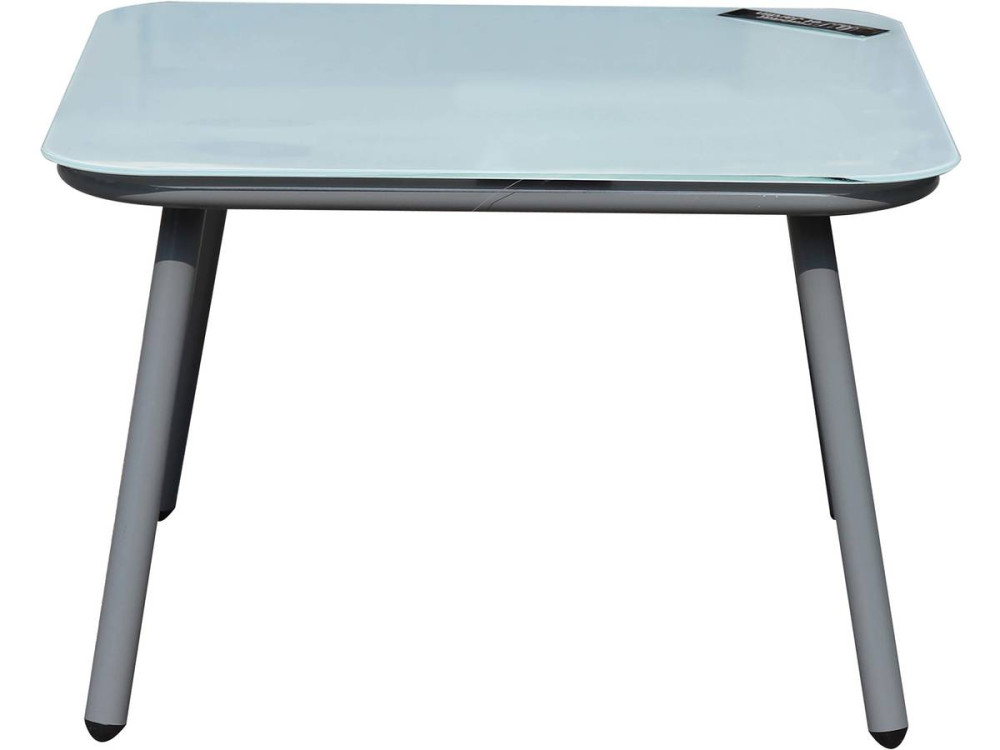 Salon de jardin en corde tressée "Zanzibar" - Gris clair