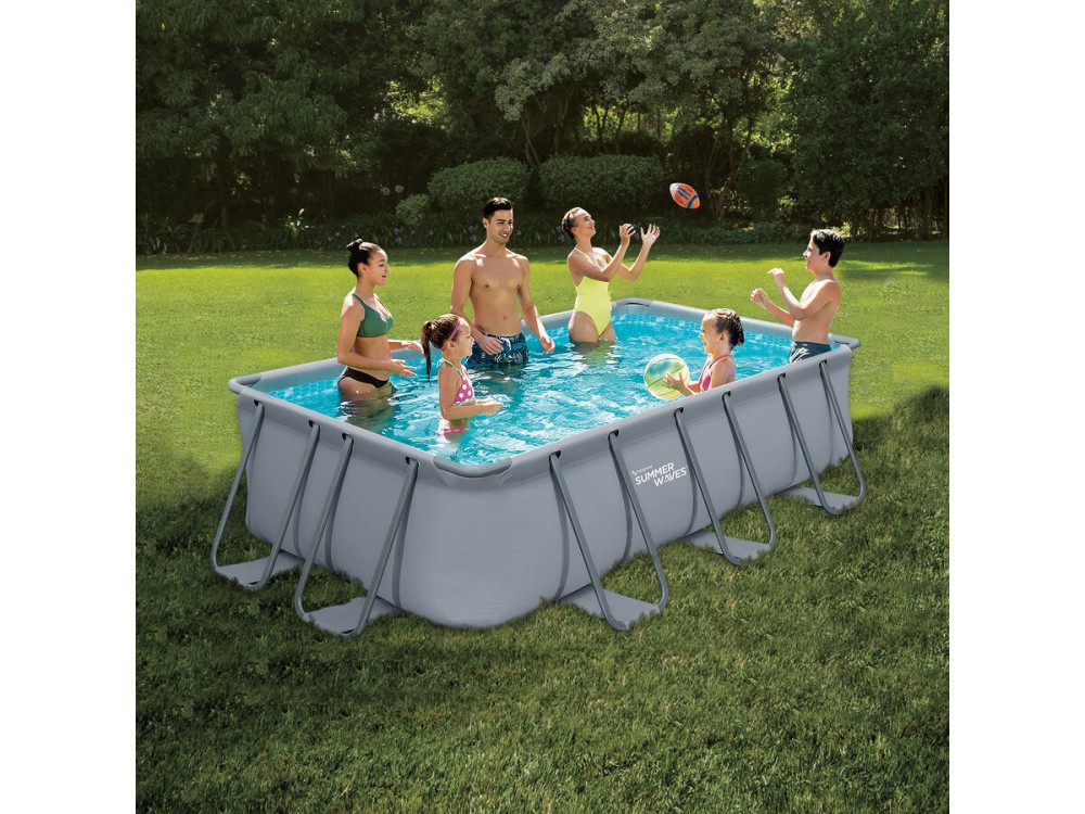Piscine tubulaire LUDO 3 - 5.49 x 2.74 x 1.32 m - filtration 5.29 m3/h