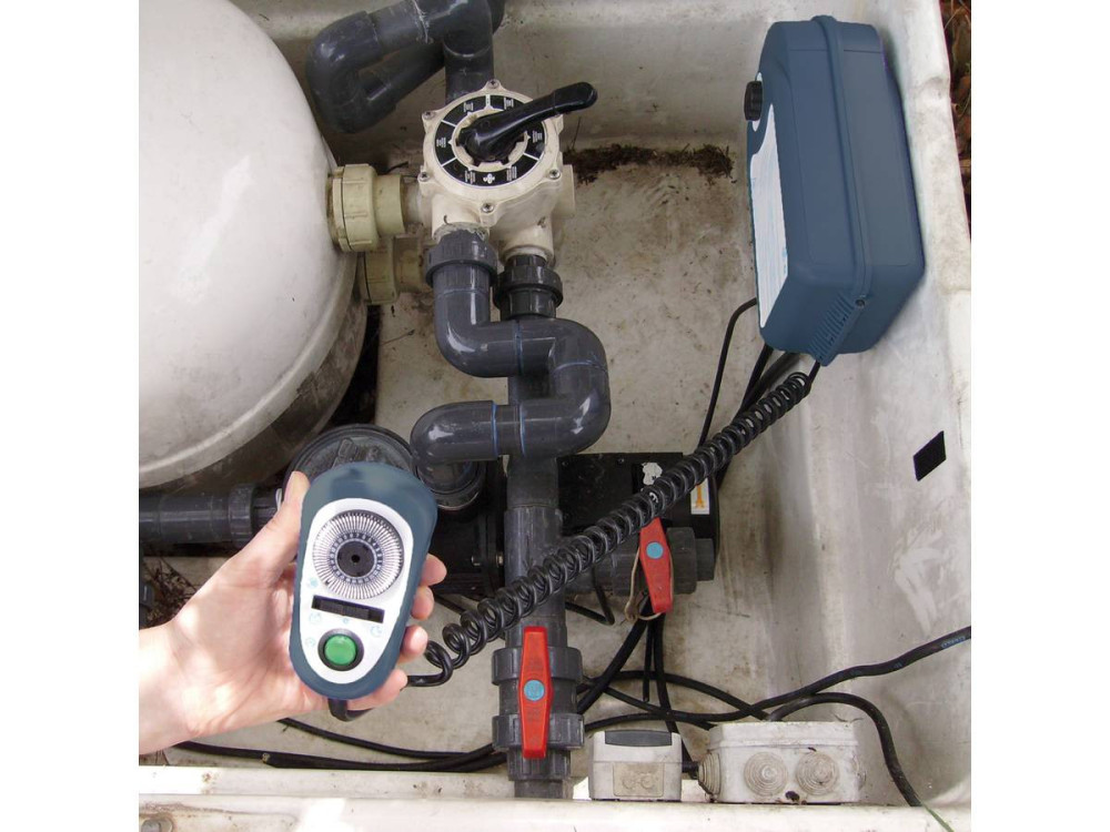 Coffret électrique de filtration pour local technique enterré - 1 projecteur 100 VA