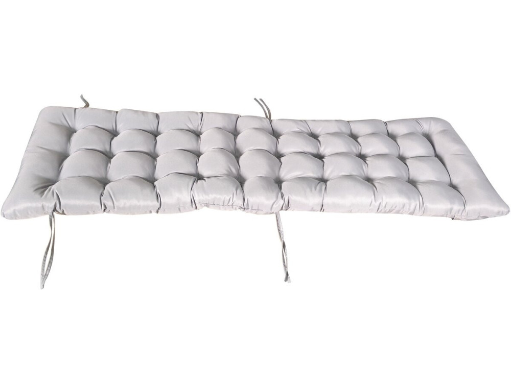 Fauteuil de jardin relax zéro gravité avec coussin matelassé "Sintra" - Noir