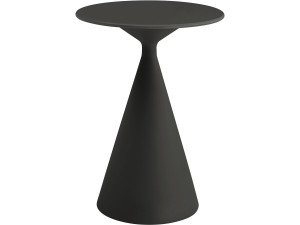 Table haute bistro de jardin ⌀80 cm "Néora" - Noir
