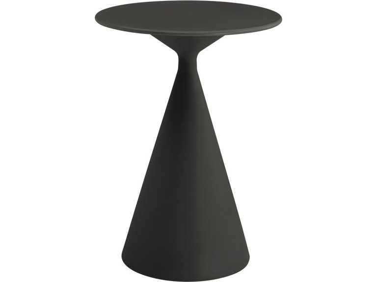 Table haute bistro de jardin ⌀80 cm "Néora" - Noir