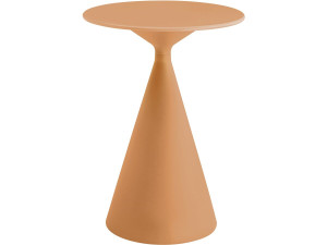 Table haute bistro de jardin ⌀80 cm "Néora" - Orange