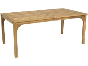 Table de jardin extensible en bois 180/240 cm "Valladolid" – 6 à 10 places - Marron