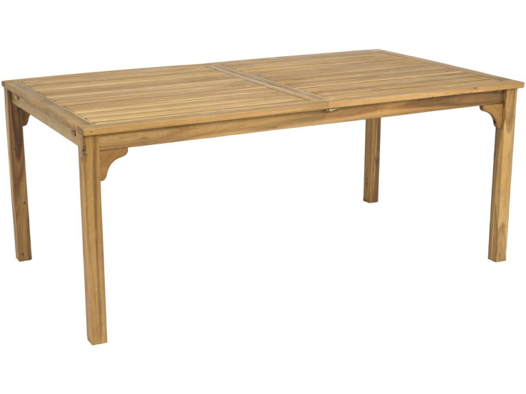 Table de jardin extensible en bois 180/240 cm "Valladolid" – 6 à 10 places - Marron