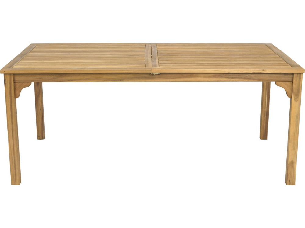 Table de jardin extensible en bois 180/240 cm "Valladolid" – 6 à 10 places - Marron