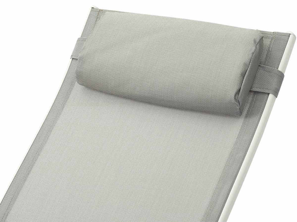 Bain de soleil en aluminium "Beauty" - Phoenix - Gris - Lot de 2