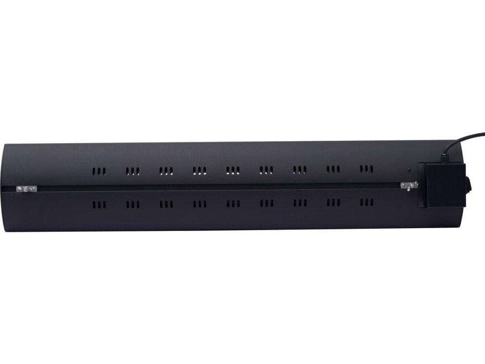 Chauffage électrique radiant en fibre de carbone "Bola" - 2000W - Noir