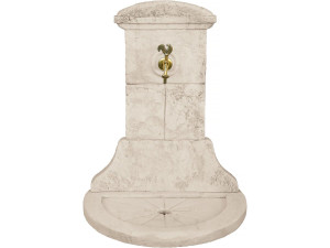 Fontaine "CHANTILLY" - en pierre reconstituée - 60 x 42 x 94 cm