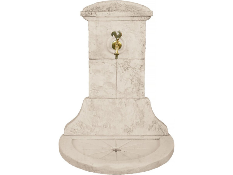Fontaine "CHANTILLY" - en pierre reconstituée - 60 x 42 x 94 cm