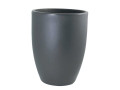 Pot pour fleurs "Rondo" - Taupe - Ø 30 cm - Anthracite