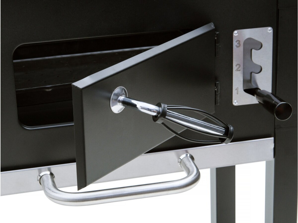 Barbecue charbon de bois "Vicomte" - 92.5 x 46 x 123 cm