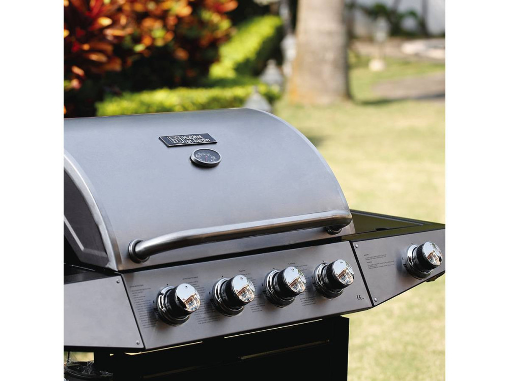 Barbecue gaz "Party 5" - 5 Brûleurs dont 1 latéral - 15.2 kW