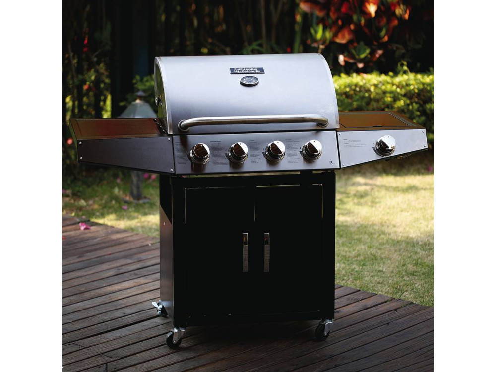 Barbecue gaz "Party 5" - 5 Brûleurs dont 1 latéral - 15.2 kW