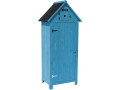 Armoire de jardin "Cabanon" - 77 x 54.5 x 179 cm - Bleu ciel - Bleu Ciel