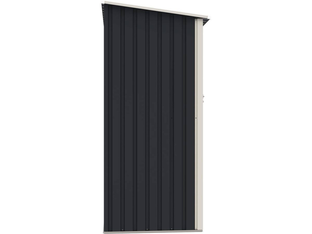 Abris de Jardin métal "Vega II"- 1.35 m² -Gris